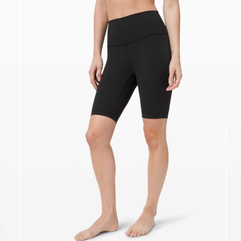 Lululemon Wunder Under Short 10" *Earth Day Edition — Size 4 Black
